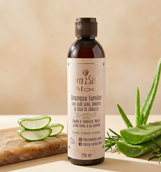 Shampoo de Aloe Vera y Romero